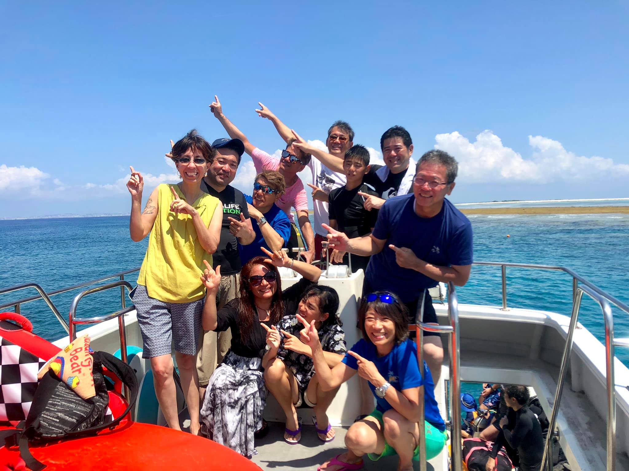 沖縄ウチナーンチュ海まつり 体験ダイビング ジェイケーウェーブ JK-Wave
